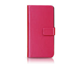 Fold Series iPhone 5C Flip Leather Case - Magenta
