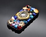Pendant Watch Series iPhone 5 and 5S Crystal Case - Blue