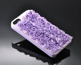 Rose Pearl Series iPhone 5 and 5S Case - Purple