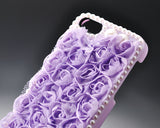 Rose Pearl Series iPhone 5 and 5S Case - Purple
