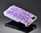 Rose Pearl Series iPhone 5 and 5S Case - Purple