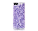 Rose Pearl Series iPhone 5 and 5S Case - Purple