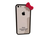 Bow Series iPhone 5 and 5S Bumper Case - Black