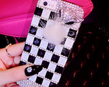 Luxury Diamond Series Bling iPhone 6 Crystal Case (4.7 inches) - Zebra