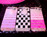 Luxury Diamond Series Bling iPhone 6 Crystal Case (4.7 inches) - Zebra