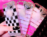 Luxury Diamond Series Bling iPhone 6 Crystal Case (4.7 inches) - Zebra