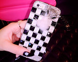 Luxury Diamond Series Bling iPhone 6 Crystal Case (4.7 inches) - Zebra