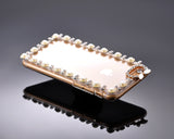 Chic Bow Series Bling iPhone 6 Crystal Case (4.7 inches) - Gold 2