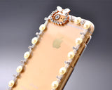 Chic Bow Series Bling iPhone 6 Crystal Case (4.7 inches) - Gold 2