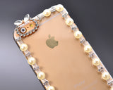 Chic Bow Series Bling iPhone 6 Crystal Case (4.7 inches) - Gold 2