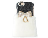 Stylish Furry Series iPhone 6 and 6S Crystal Case - Black