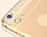 Stylish Bumper Series iPhone 6 Plus and 6S Plus Aluminum Case - Silver