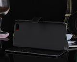 Fold Series iPhone 6 Plus and 6S Plus Flip Leather Case - Black