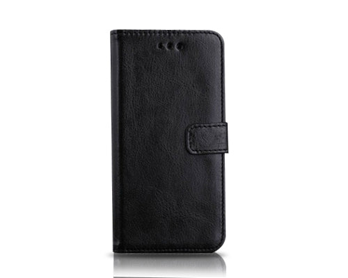 Fold Series iPhone 6 Plus and 6S Plus Flip Leather Case - Black