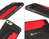 Card Slot Series iPhone 6 Plus and 6S Plus Leather Case - White