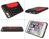 Card Slot Series iPhone 6 Plus and 6S Plus Leather Case - White