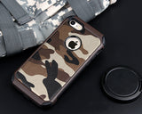 Camouflage Series iPhone 7 Plus Case - Brown