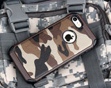 Camouflage Series iPhone 7 Plus Case - Brown