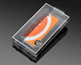 Fruit Series TPU Bumper and PC Clear Hard iPhone 7 Case - Orange