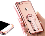 Stand Series iPhone 7 Silicone Case - Purple