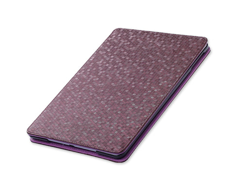 Lusso Series iPad Mini 3 Flip Leather Case - Purple