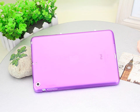 Perla Series iPad Mini 3 Silicone Case - Purple