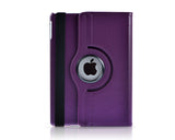 Rotating Series iPad Mini 4 Flip Leather Case - Purple