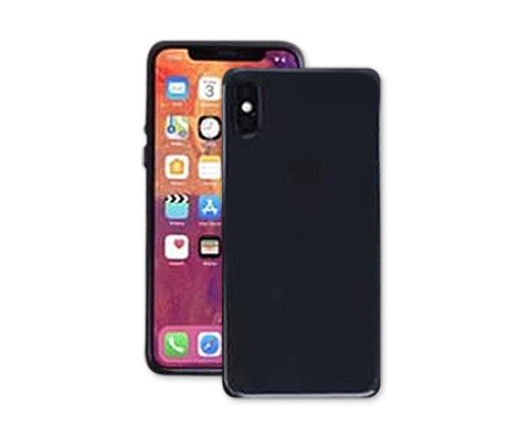 Apple iPhone Xs Clear Case TPU Bumper with Acrylic Back