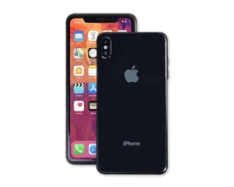 Apple iPhone Xs Max Clear Case TPU Bumper with Acrylic Back