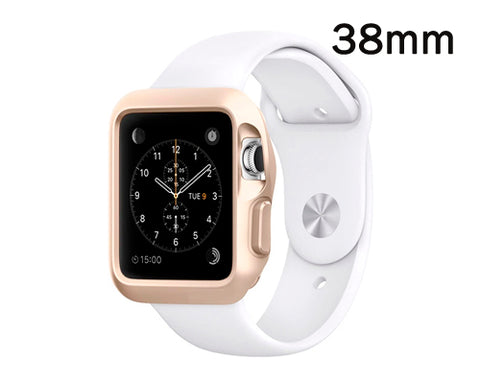 Ultra Slim TPU Case for Apple Watch 38mm - Champagne Gold