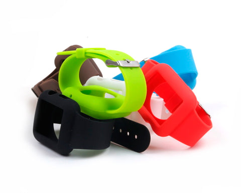 42mm Silicone Apple Watch iWatch Band Strap with Case - Green