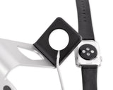 38mm/ 42mm Apple Watch Charging Stand Phone Holder - Silver