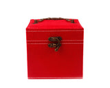 Retro Multi-purpose Three-tier Jewelry Box - Red