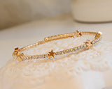 Little Star Crystal Bangle