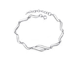 Wavy 925 Sterling Silver Bracelet