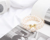 Vivid Butterfly Pearl Bracelet