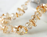 Frigid Gold Ice Bling Swarovski Crystal Bracelet