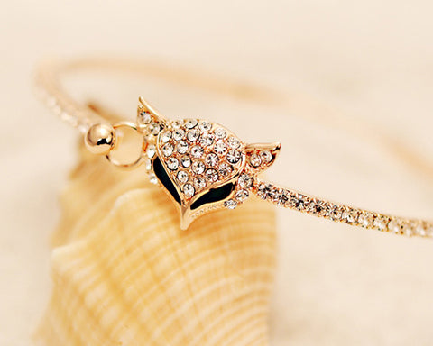 Baby Fox Crystal Bracelet