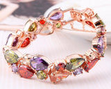 Shinning Series Multicolor Cubic Zirconia Bracelet