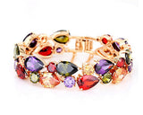 Shinning Series Multicolor Cubic Zirconia Bracelet