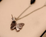 Butterfly Dangle Crystal Earrings for Women