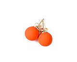 Fluorescence Round Ball Stud Earrings