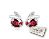 Adorable Rabbit Shaped Bling Swarovski Crystal Stud Earrings