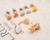 Stylish Cross Stud Earrings for Women Girls