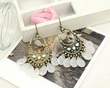 Vintage Bohemian-Style Dangle Hook Earrings for Women