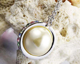 Around the Pearl Pendant Necklace
