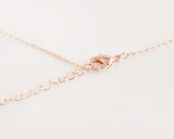 Mini Round Diamond Crystal Necklace