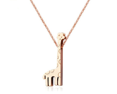 Giraffe Golden Necklace