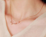 Constellation Virgo Crystal Necklace