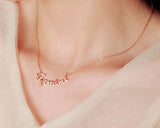 Constellation Taurus Crystal Necklace